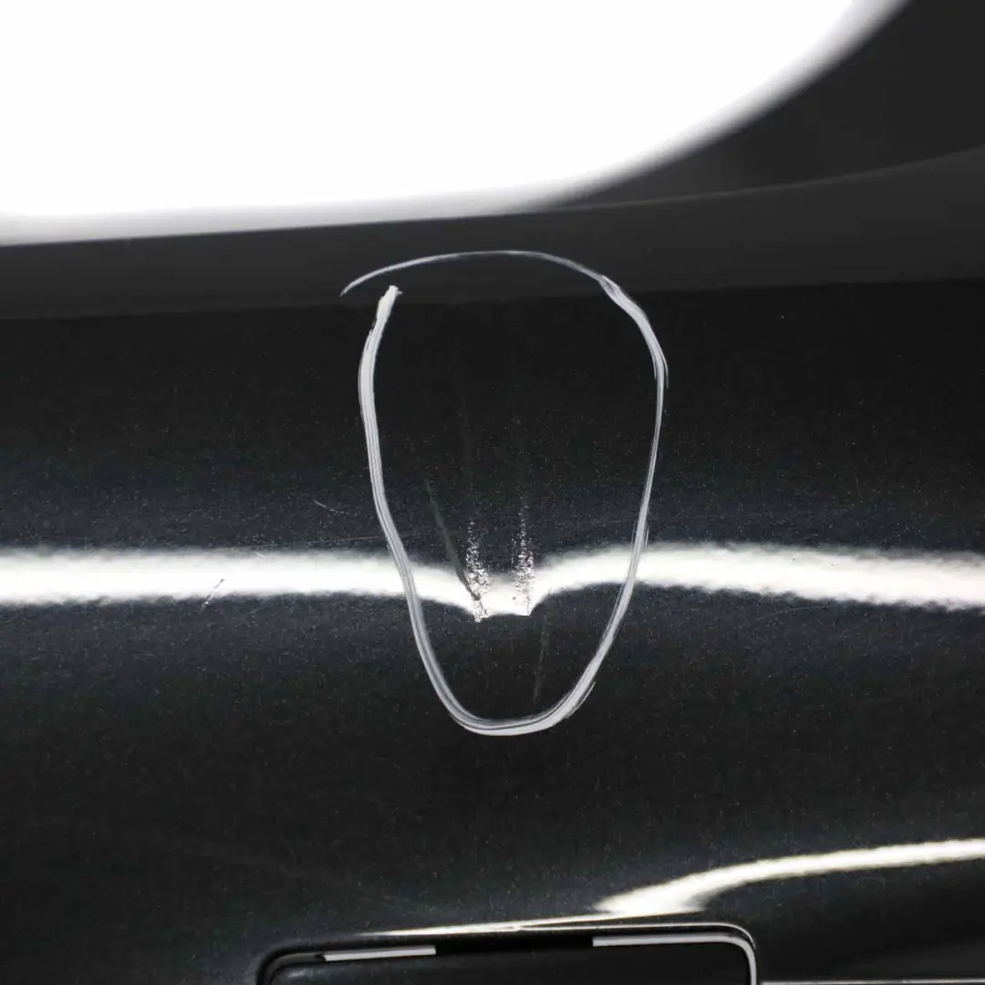 Bumper Rear M Sport Trim Panel PDC Black Sapphire Metallic - 475 BMW F30 - SKU 8056497-BS1 - Part number 8056497
