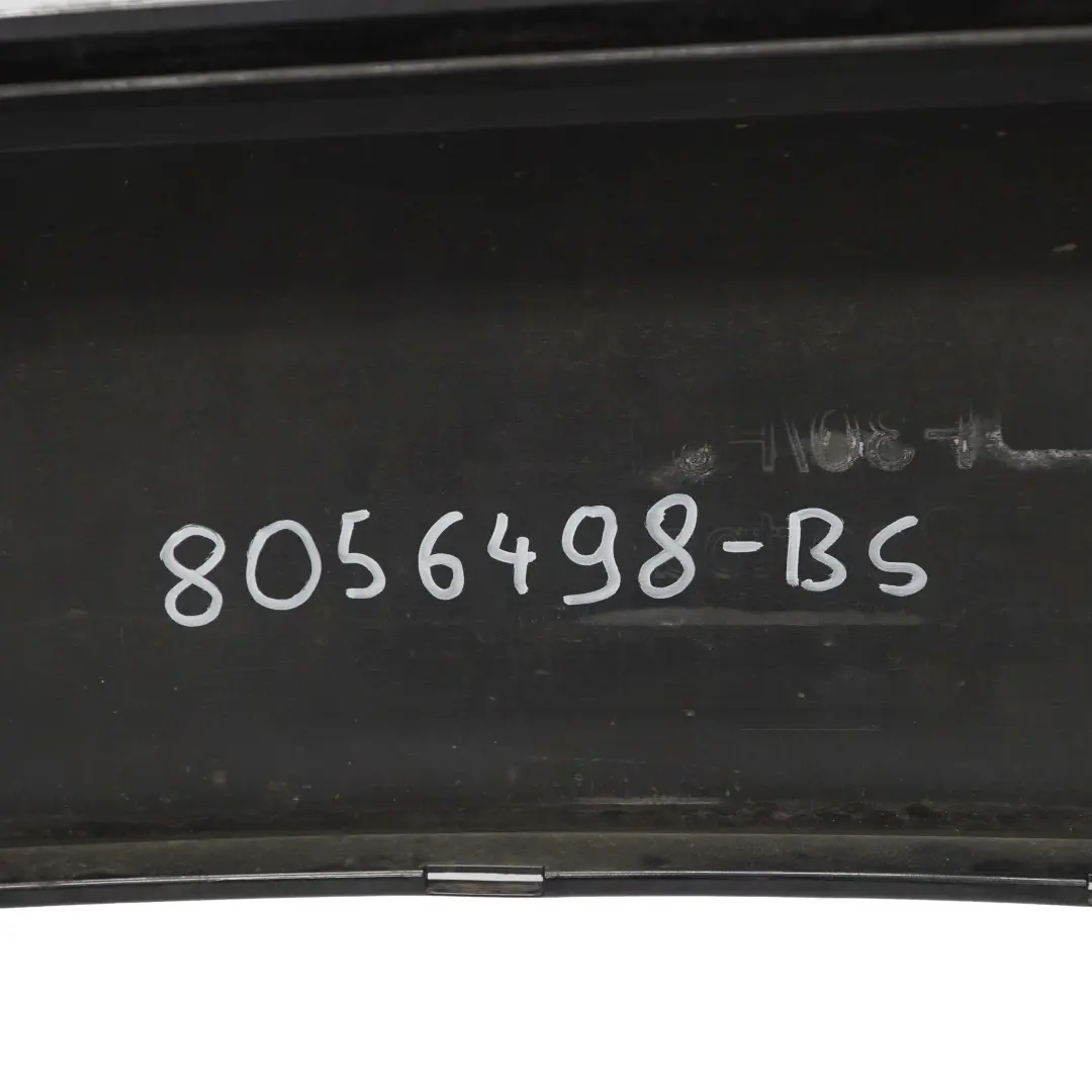BMW 3 F30 M Sport Stossfänger Hinten Black Sapphire Schwarz Metallic - 475 - SKU 8056498-BS - Teilenummer 8056498