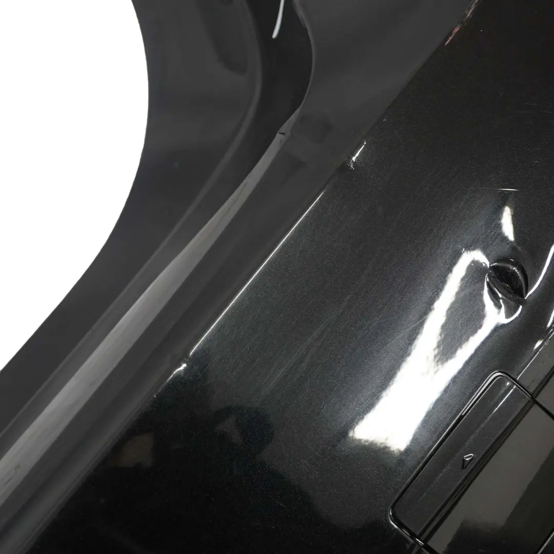 Bumper Trim Panel PDC Black Sapphire Metallic - 475 to BMW 3 F30 M Sport Rear with Part number 8056498 BMW 3 F30 M Sport Rear Bumper Trim Panel PDC Black Sapphire Metallic - 475 - SKU 8056498-BS - Part number 8056498