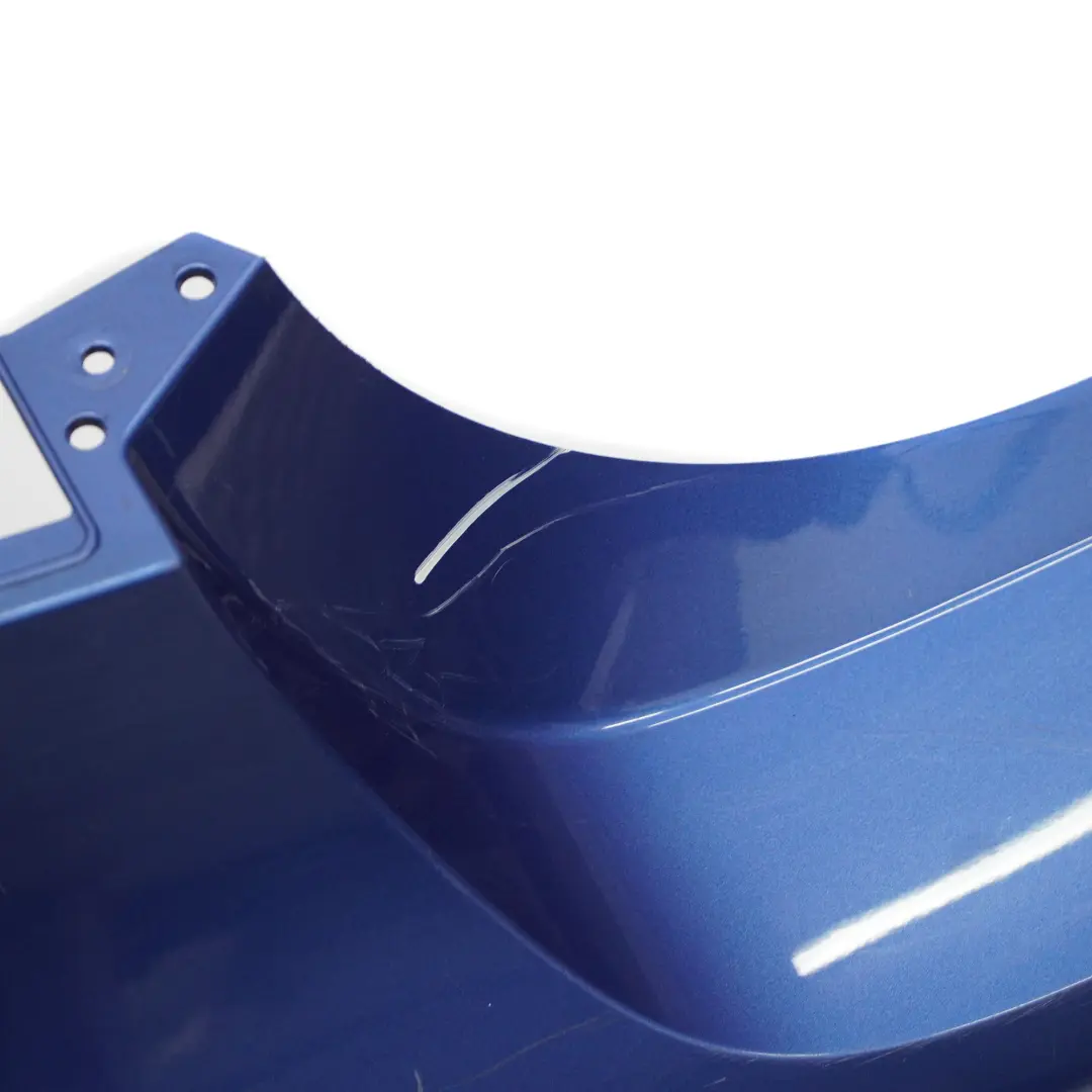 BMW F30 Rear Bumper M Sport Trim Panel PDC Estoril Blue Metallic - B45 - SKU 8056498-EB1 - Part number 8056498