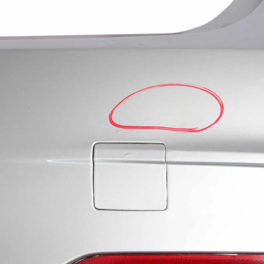 BMW F30 Rear Bumper M Sport Trim Panel PDC Glacier Silver Metallic - A83 - SKU 8056498-GSB - Part number 8056498