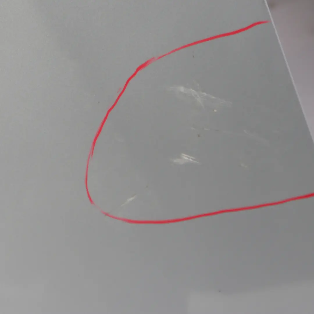 BMW F30 Rear Bumper M Sport Trim Panel PDC Glacier Silver Metallic - A83 - SKU 8056498-GSB - Part number 8056498