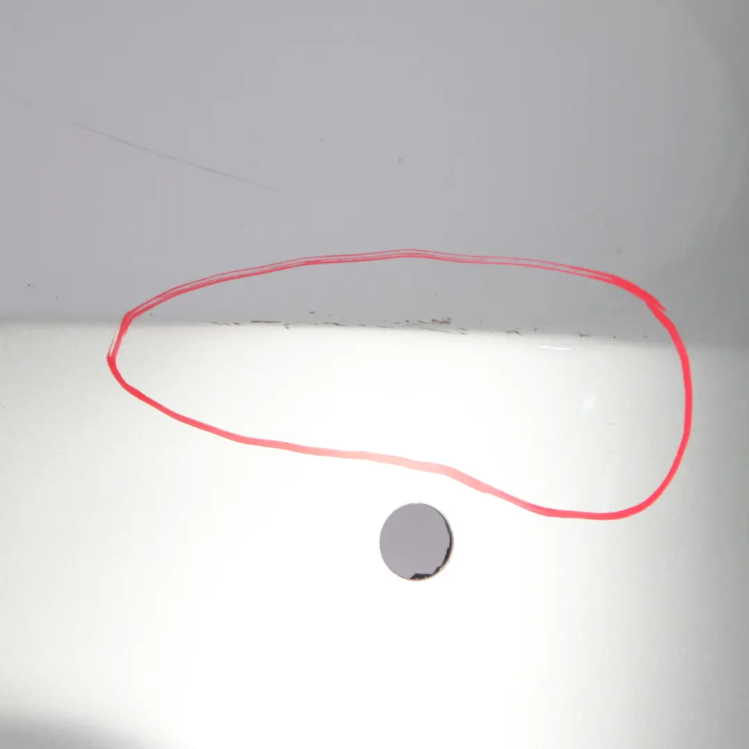 BMW F30 Rear Bumper M Sport Trim Panel PDC Glacier Silver Metallic - A83 - SKU 8056498-GSB - Part number 8056498