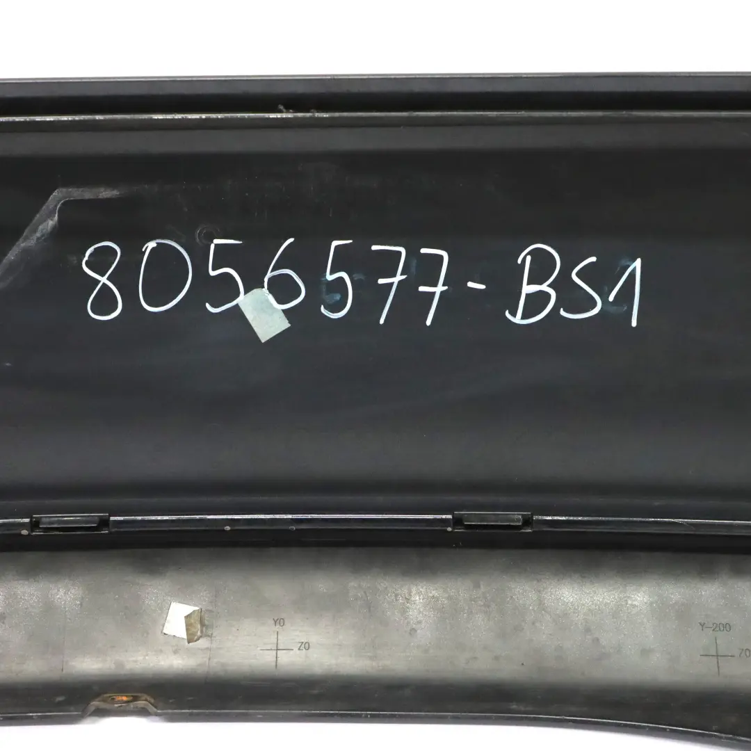 Bumper Touring M Sport Trim Panel Cover PDC Black Sapphire - 475 to BMW F31 Rear with Part number 8056577 BMW F31 Rear Bumper Touring M Sport Trim Panel Cover PDC Black Sapphire - 475 - SKU 8056577-BS1 - Part number 8056577