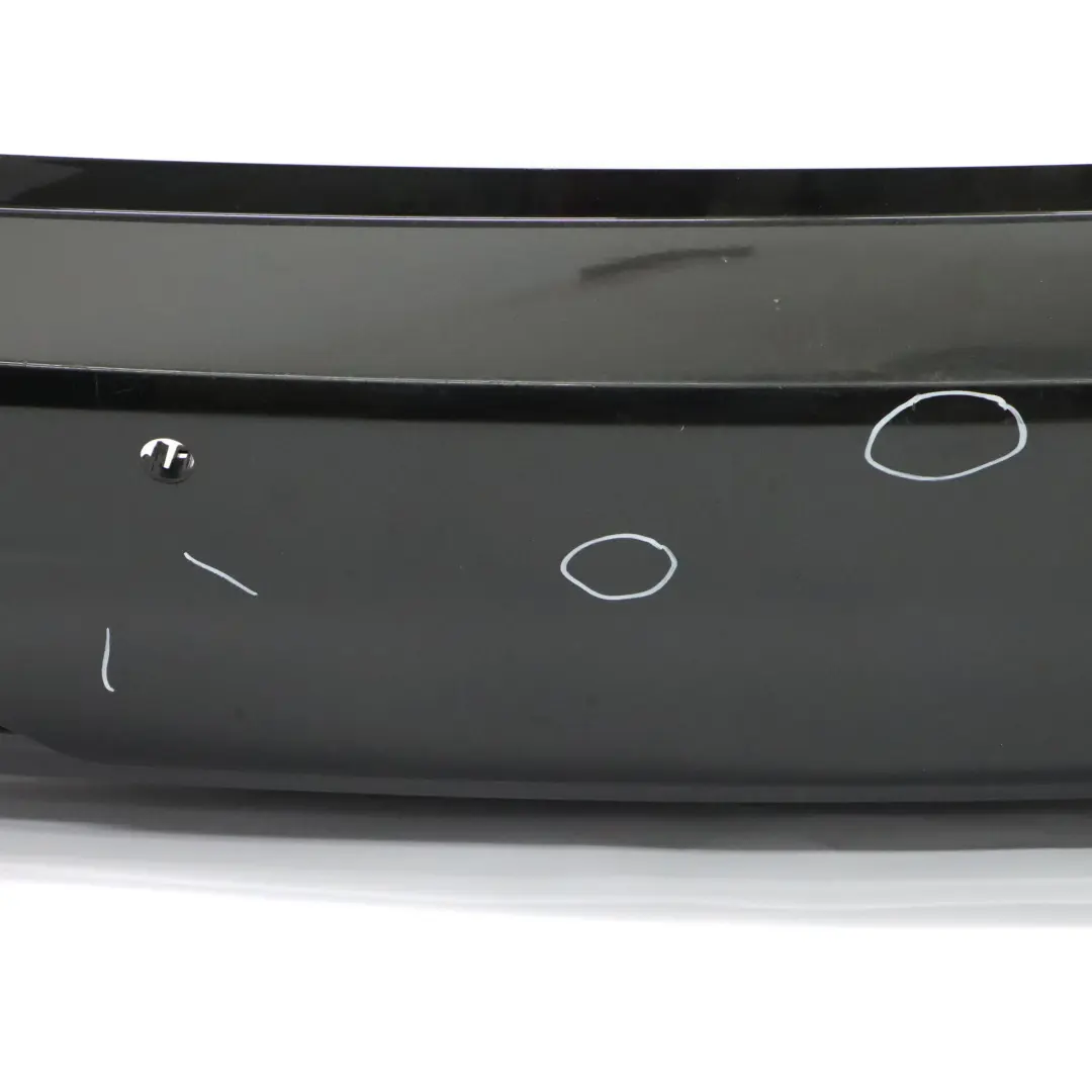 Bumper Touring M Sport Trim Panel Cover PDC Black Sapphire - 475 to BMW F31 Rear with Part number 8056577 BMW F31 Rear Bumper Touring M Sport Trim Panel Cover PDC Black Sapphire - 475 - SKU 8056577-BS1 - Part number 8056577