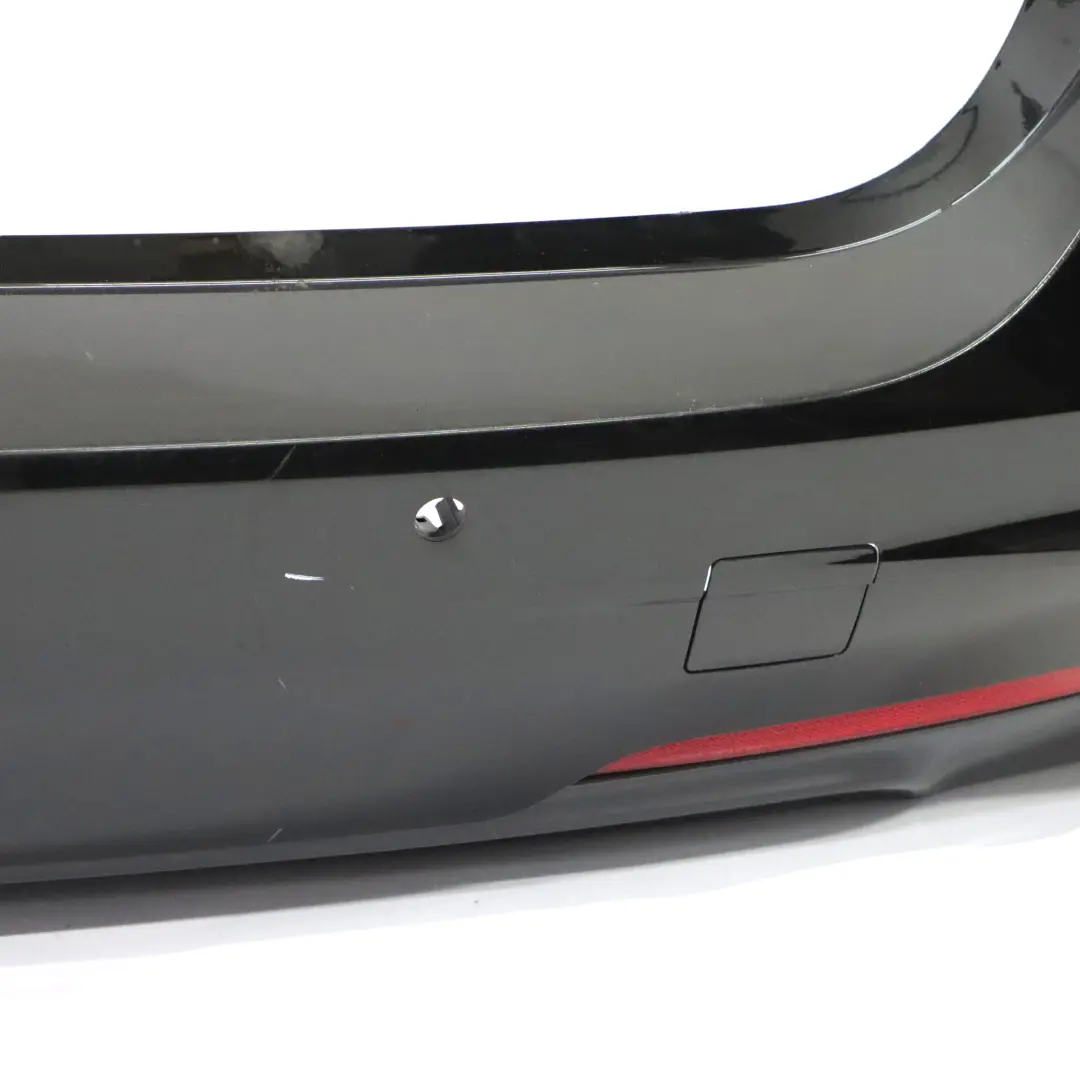 Bumper Touring M Sport Trim Panel Cover PDC Black Sapphire - 475 to BMW F31 Rear with Part number 8056577 BMW F31 Rear Bumper Touring M Sport Trim Panel Cover PDC Black Sapphire - 475 - SKU 8056577-BS1 - Part number 8056577