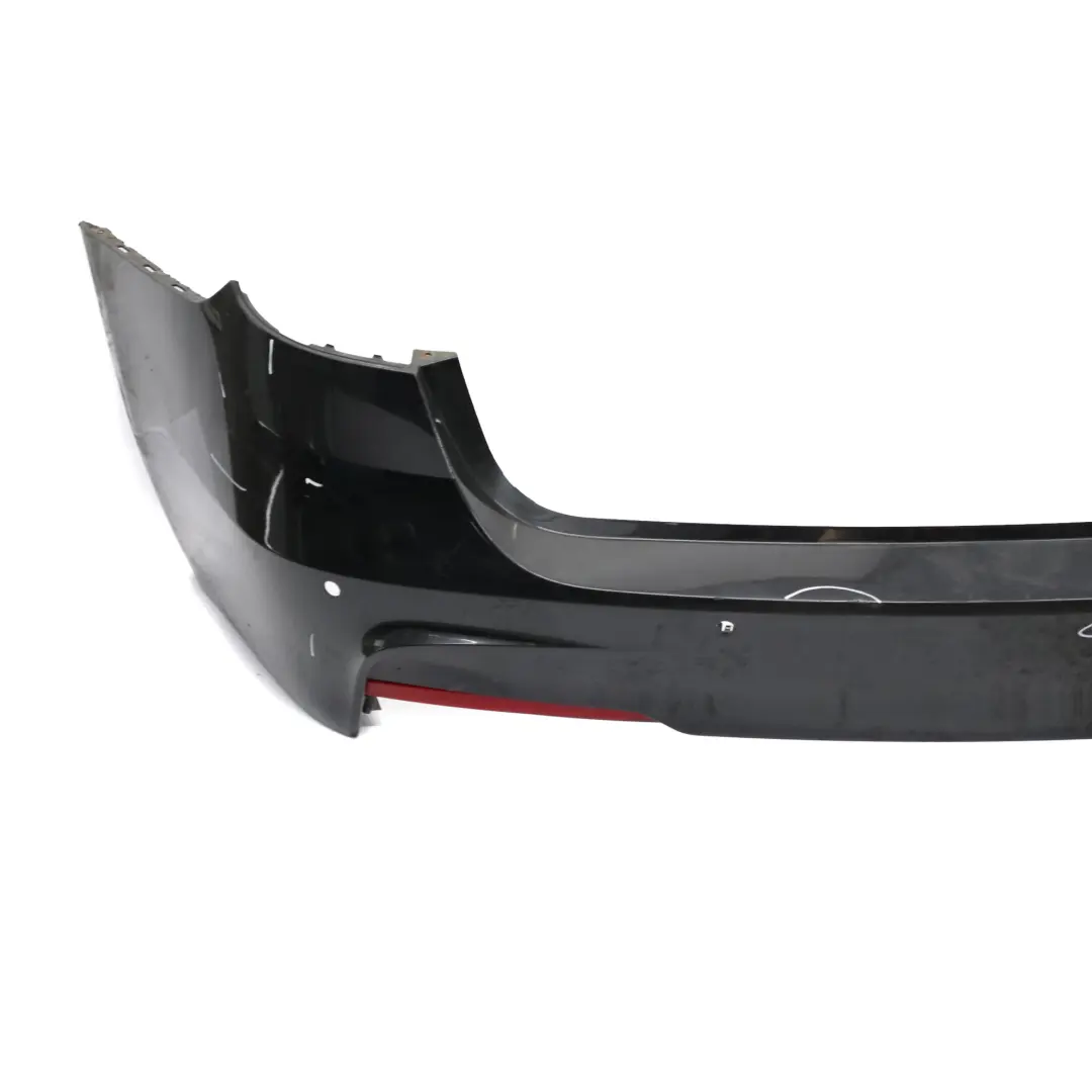 BMW F31 Rear Bumper Touring M Sport Trim Panel Cover PDC Black Sapphire - 475 - SKU 8056577-BS - Part number 8056577