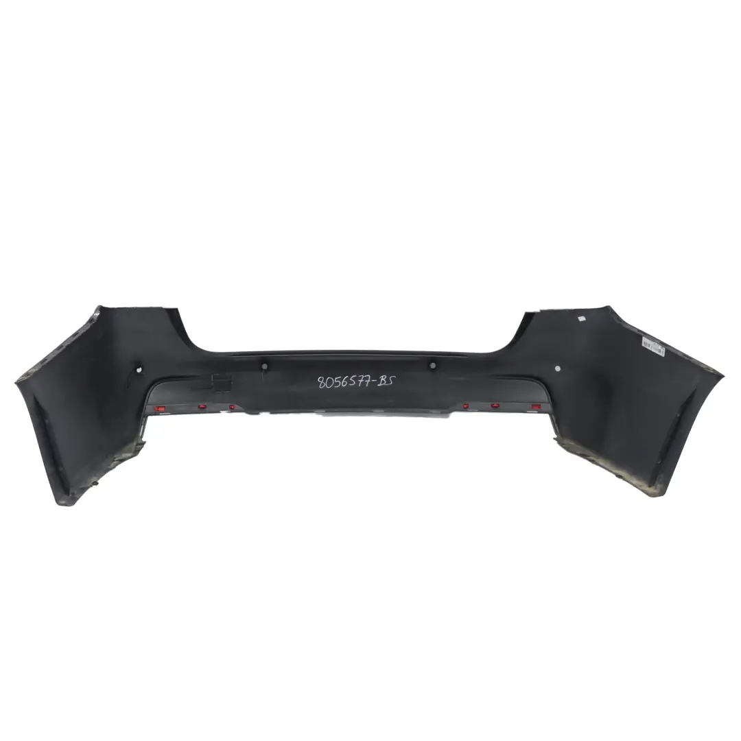 Bumper Touring M Sport Trim Panel Cover PDC Black Sapphire - 475 to BMW F31 Rear with Part number 8056577 BMW F31 Rear Bumper Touring M Sport Trim Panel Cover PDC Black Sapphire - 475 - SKU 8056577-BS - Part number 8056577