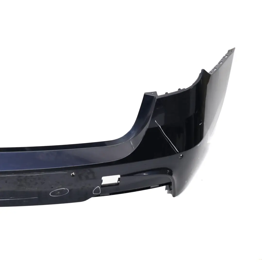 BMW F31 Touring M Sport Rear Bumper Trim Panel PDC Tanzanite Blue Metallic - X10 - SKU 8056577-TAN - Part number 8056577