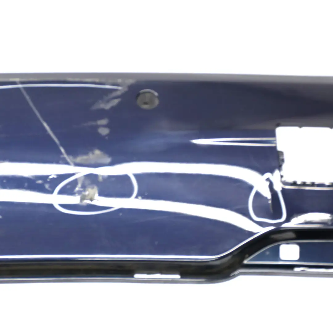 Bumper Trim Panel PDC Tanzanite Blue Metallic - X10 to BMW F31 Touring M Sport Rear with Part number 8056577 BMW F31 Touring M Sport Rear Bumper Trim Panel PDC Tanzanite Blue Metallic - X10 - SKU 8056577-TAN - Part number 8056577