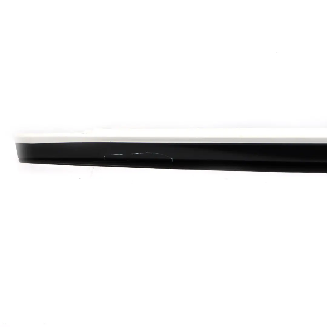 Sill Strip Side Skirt Left N/S Alpinweiss White - 300 to BMW F30 F31 M Sport with Part number 8056579 BMW F30 F31 M Sport Sill Strip Side Skirt Left N/S Alpinweiss White - 300 - SKU 8056579-AW1 - Part number 8056579