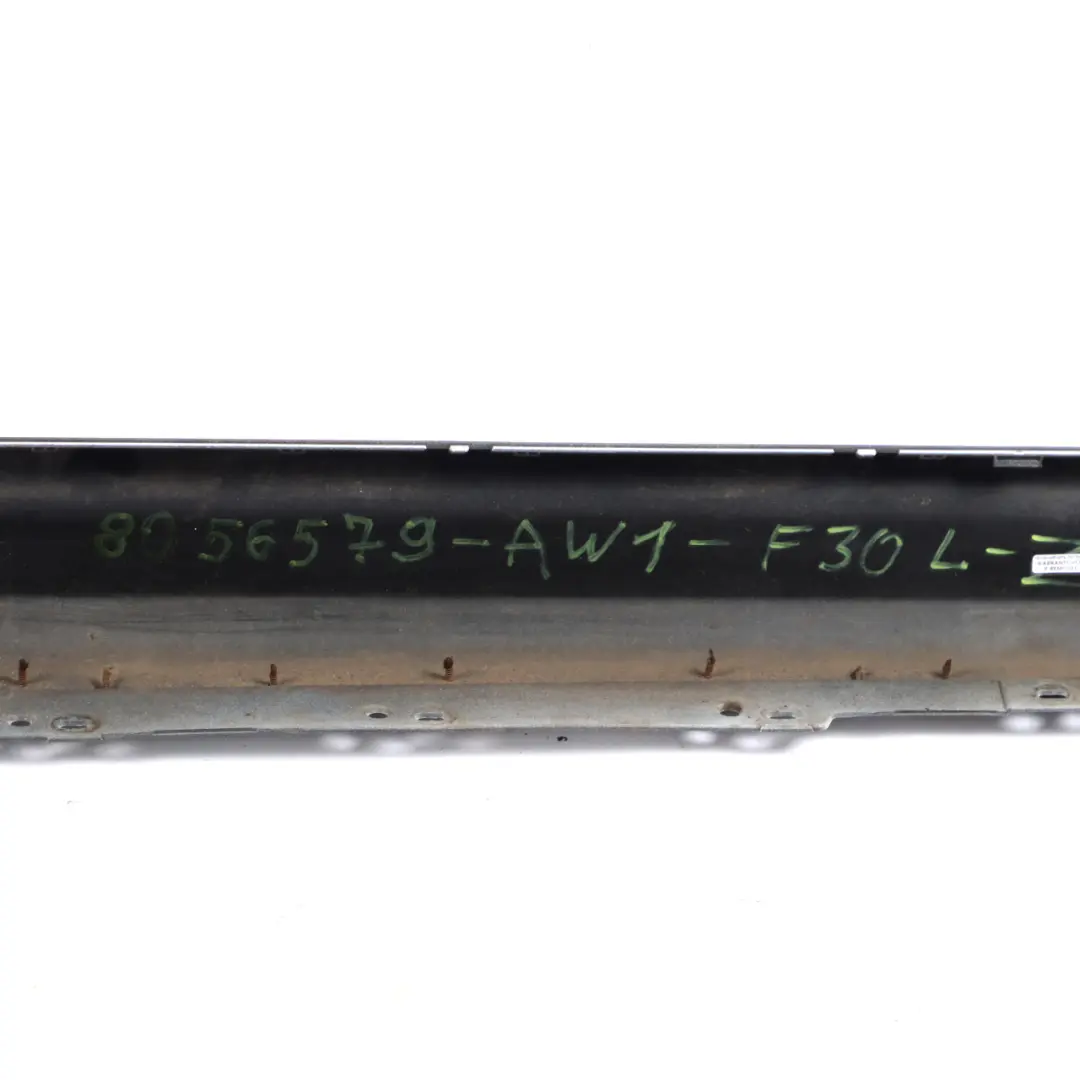 Sill Strip Side Skirt Left N/S Alpinweiss White - 300 to BMW F30 F31 M Sport with Part number 8056579 BMW F30 F31 M Sport Sill Strip Side Skirt Left N/S Alpinweiss White - 300 - SKU 8056579-AW1 - Part number 8056579