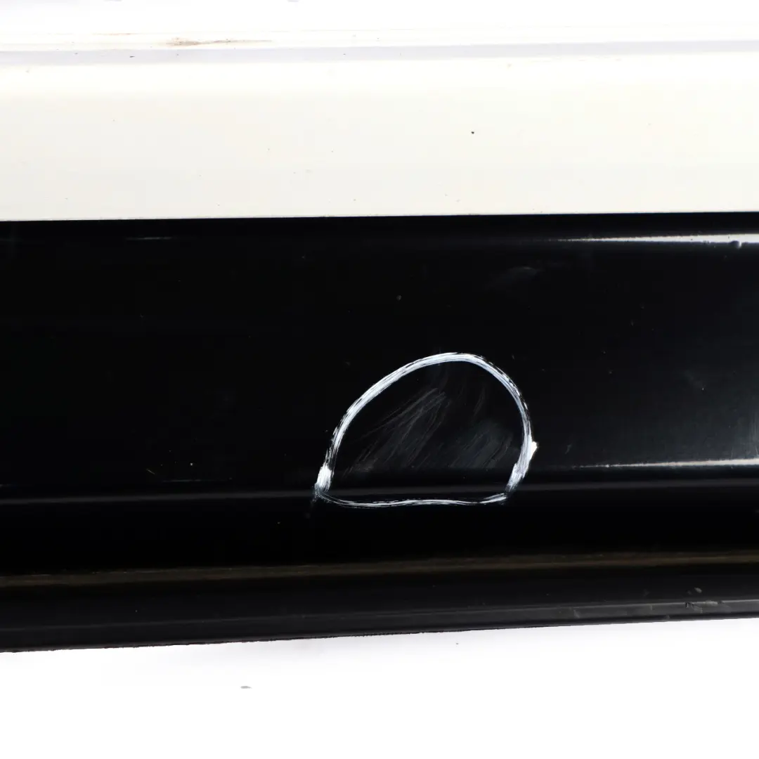 Sill Strip Side Skirt Left N/S Alpinweiss White - 300 to BMW F30 F31 M Sport with Part number 8056579 BMW F30 F31 M Sport Sill Strip Side Skirt Left N/S Alpinweiss White - 300 - SKU 8056579-AW1 - Part number 8056579