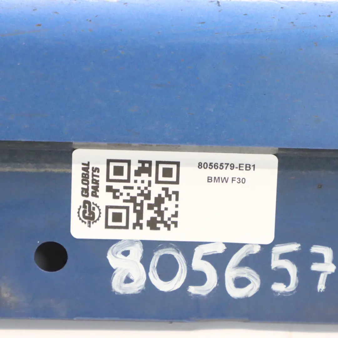 BMW F30 F31 M Sport Schwellerleiste Schweller Links Estorilblau - B45 - SKU 8056579-EB1 - Teilenummer 8056579
