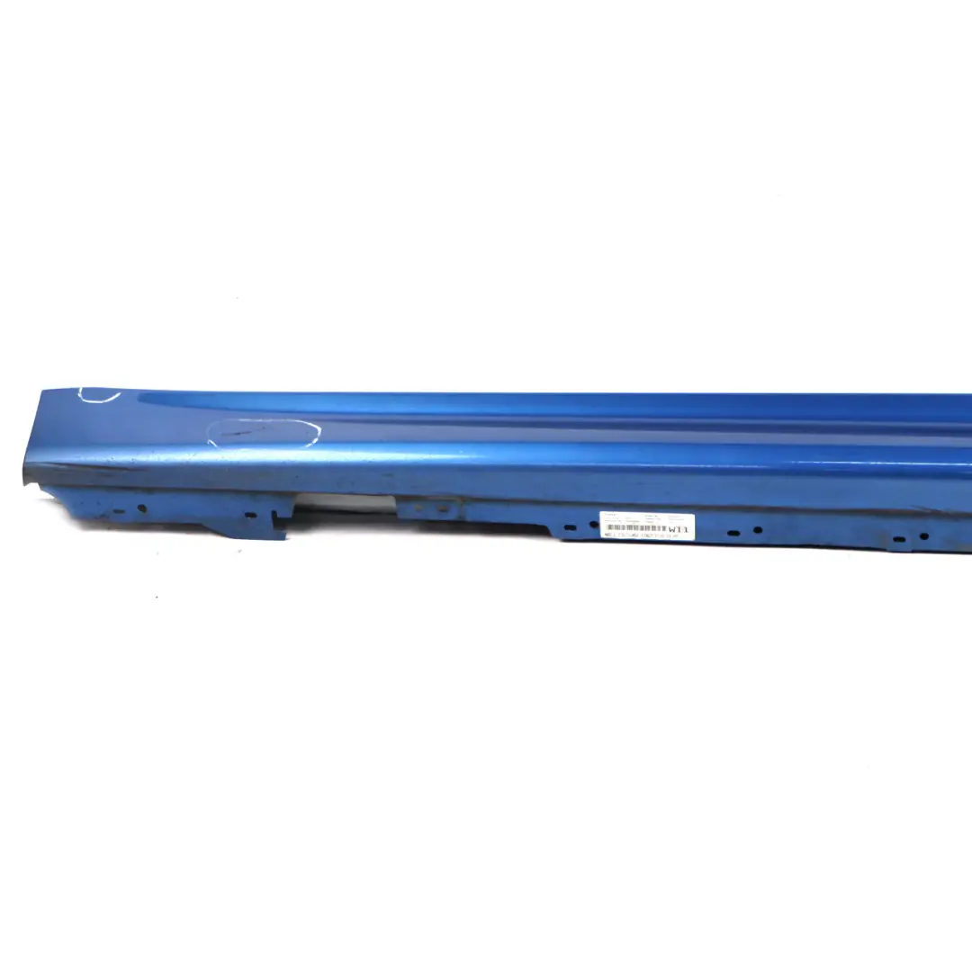 BMW F30 F31 Gonna laterale M Sport Sill Strip Sinistra Estorilblau - B45 - SKU 8056579-EB - Numero di parte 8056579