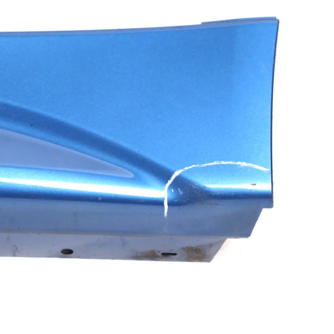 Side Skirt M Sport Sill Strip Left N/S Estoril Blue Metallic - B45 to BMW F30 F31 with Part number 8056579 BMW F30 F31 Side Skirt M Sport Sill Strip Left N/S Estoril Blue Metallic - B45 - SKU 8056579-EB - Part number 8056579