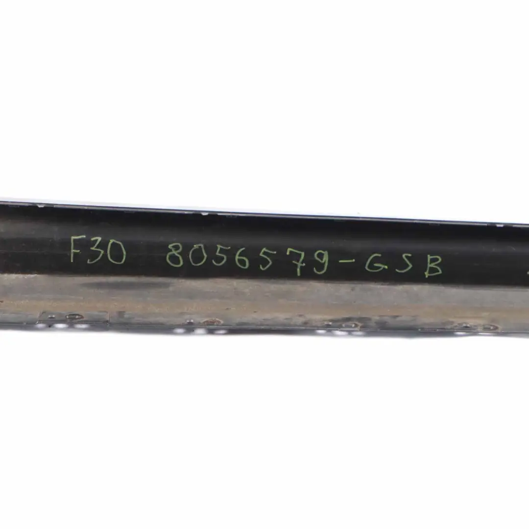 Side Skirt M Sport Sill Strip Left N/S Glacier Silver Metallic - A83 to BMW F30 F31 with Part number 8056579 BMW F30 F31 Side Skirt M Sport Sill Strip Left N/S Glacier Silver Metallic - A83 - SKU 8056579-GSB - Part number 8056579