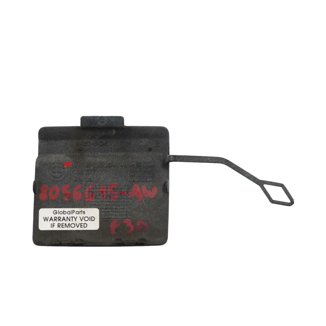 Pare-chocs arrière M Sport Towing Eye Alpinweiss Alpine White 300 pour BMW F30 à propos du numéro de pièce 8056615 BMW F30 Pare-chocs arrière M Sport Towing Eye Alpinweiss Alpine White 300 - SKU 8056615-AW - Numéro de pièce 8056615