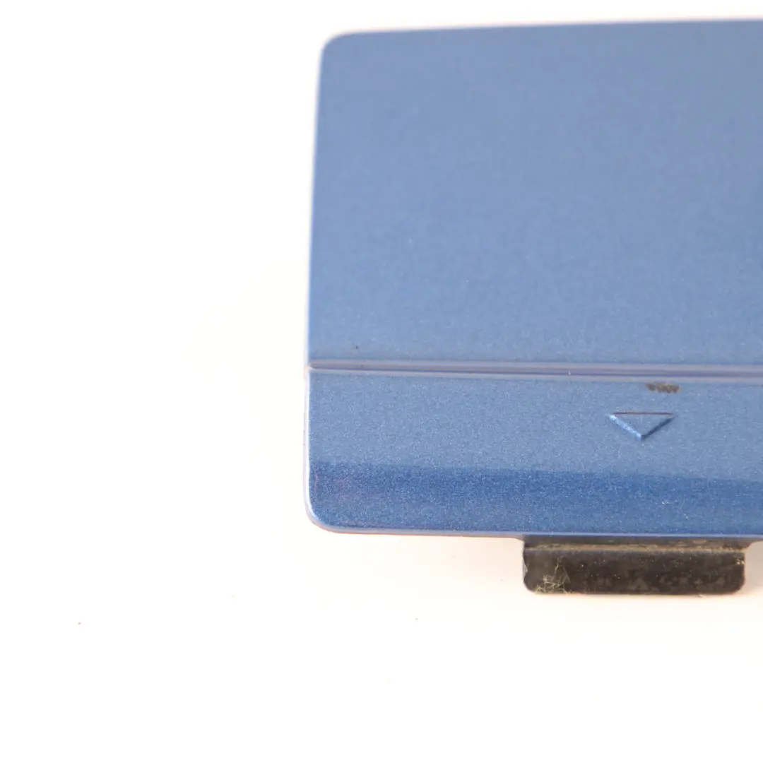 BMW F30 Rear Bumper Flap M Sport Towing Eye Estoril Blue Metallic - B45 8054199 - SKU 8056615-EB - Part number 8056615