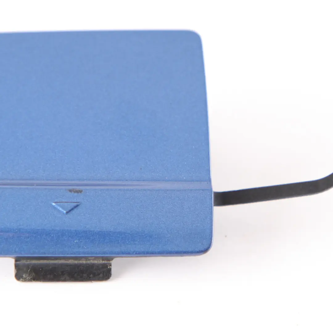 Bumper Flap M Sport Towing Eye Estoril Blue Metallic - B45 8054199 to BMW F30 Rear with Part number 8056615 BMW F30 Rear Bumper Flap M Sport Towing Eye Estoril Blue Metallic - B45 8054199 - SKU 8056615-EB - Part number 8056615