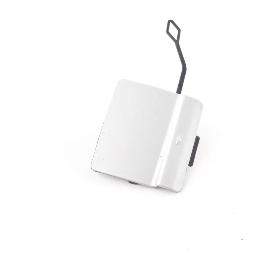 Bumper Flap Towing Eye Cover Glacier Silver - A83 8054199 to BMW F30 M Sport Rear with Part number 8056615 BMW F30 M Sport Rear Bumper Flap Towing Eye Cover Glacier Silver - A83 8054199 - SKU 8056615-GSB - Part number 8056615