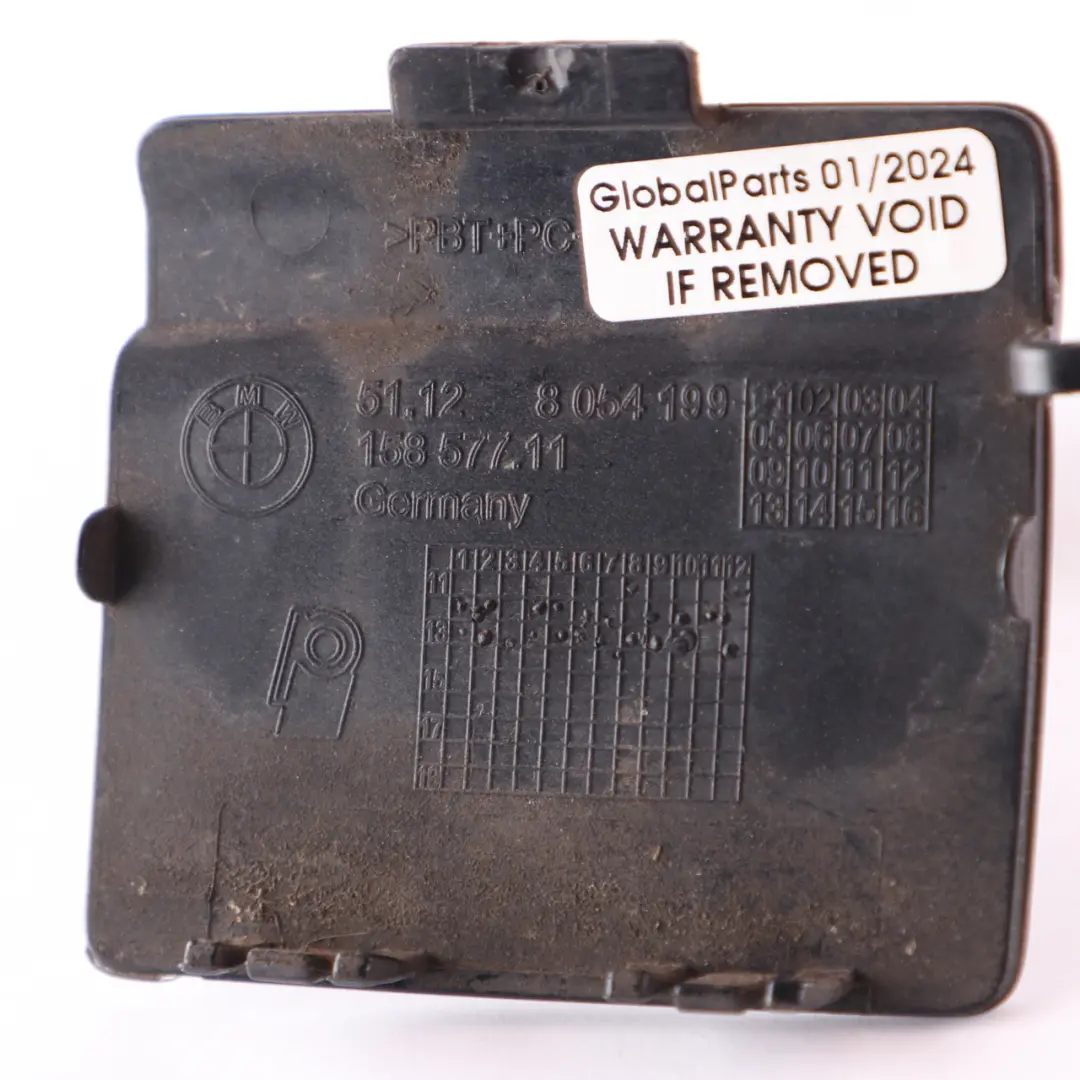 Cache-œillet remorquage pour pare chocs arrière gris B39 8054199 pour BMW F30 M Sport à propos du numéro de pièce 8056615 BMW F30 M Sport Cache-œillet remorquage pour pare chocs arrière gris B39 8054199 - SKU 8056615-MG - Numéro de pièce 8056615