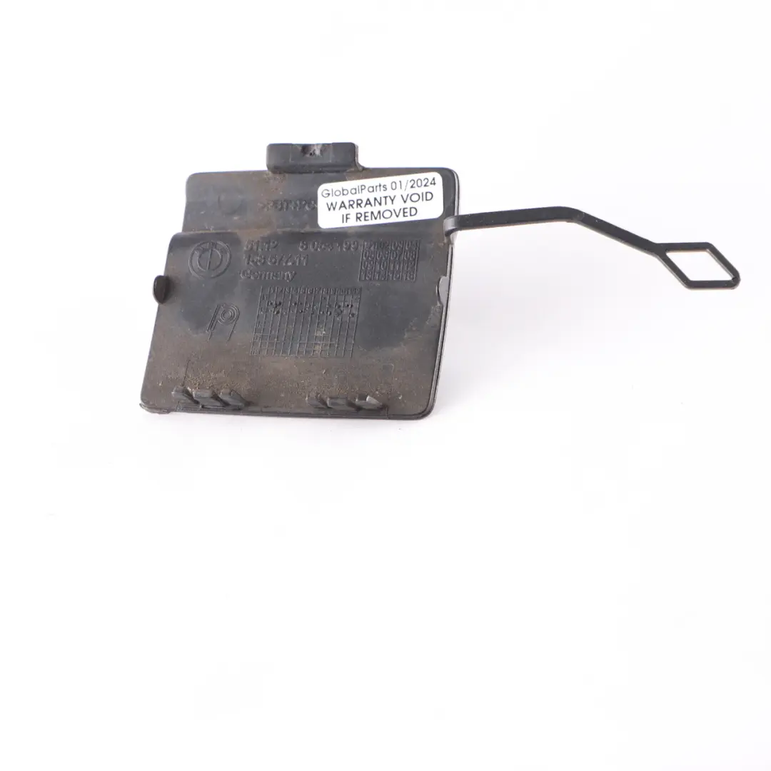 BMW F30 M Sport Cache-œillet remorquage pour pare chocs arrière gris B39 8054199 - SKU 8056615-MG - Numéro de pièce 8056615