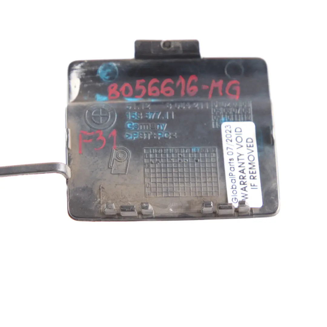 BMW F30 F31 M Sportklappe Abschleppöse Frontstoßstange Estorilblau B45 8067961 - SKU 8056616-MG - Teilenummer 8056616