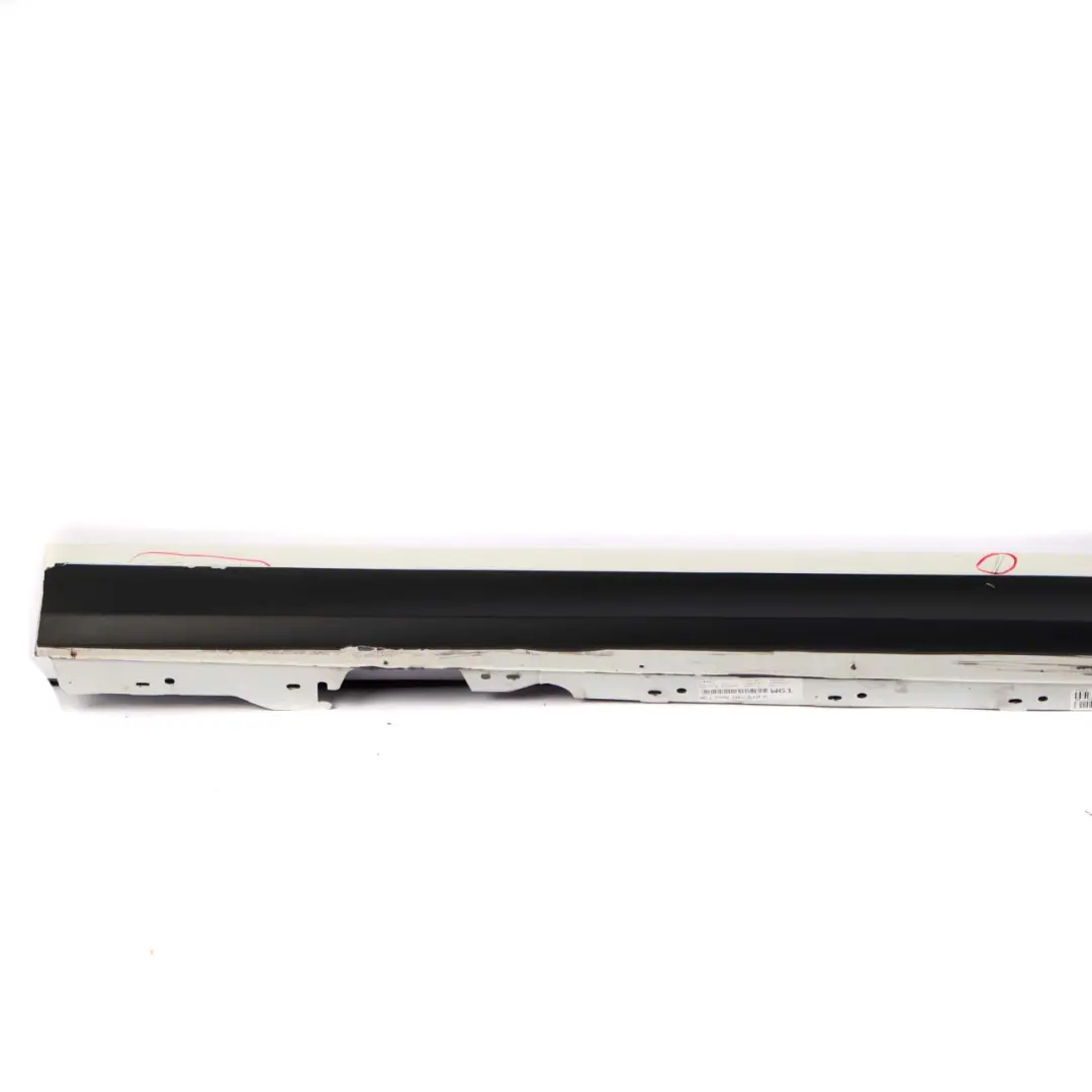  Side Skirt BMW F20 M Sport Sill Strip Cover Left N/S Alpine White - 300 - SKU 8056815-AW1 - Part number 8056815