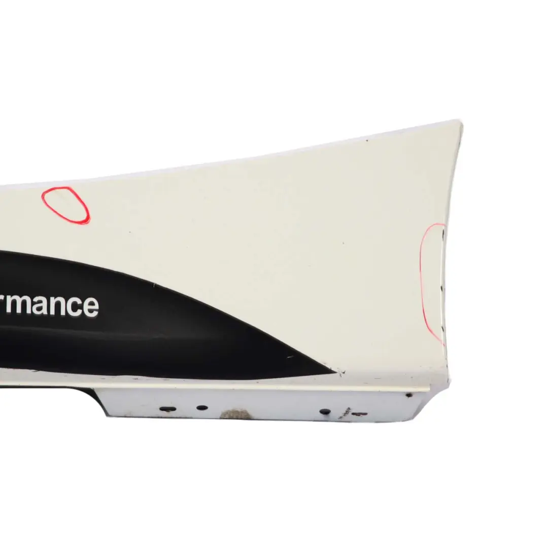 BMW F20 Minigonna Laterale M Sport Striscia Sinistra Alpinweiss 3 Bianco - 300 - SKU 8056815-AW1 - Numero di parte 8056815
