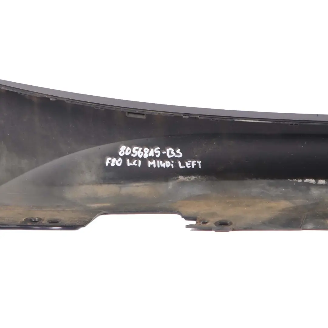 Side Skirt M Sport Sill Strip Left N/S Black Sapphire Metallic - 475 to BMW F20 with Part number 8056815 BMW F20 Side Skirt M Sport Sill Strip Left N/S Black Sapphire Metallic - 475 - SKU 8056815-BS - Part number 8056815