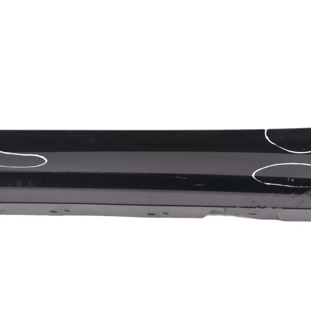 Side Skirt M Sport Sill Strip Left N/S Black Sapphire Metallic - 475 to BMW F20 with Part number 8056815 BMW F20 Side Skirt M Sport Sill Strip Left N/S Black Sapphire Metallic - 475 - SKU 8056815-BS - Part number 8056815