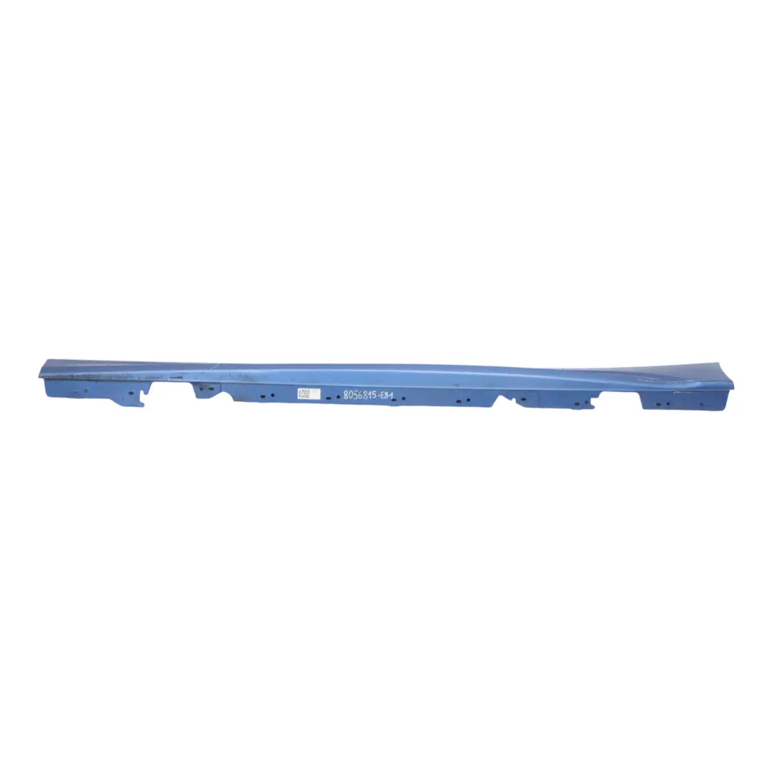 Seitenschweller M Sport Schwellerleiste links Estorilblau Metallic - B45 BMW F20 - SKU 8056815-EB1 - Teilenummer 8056815