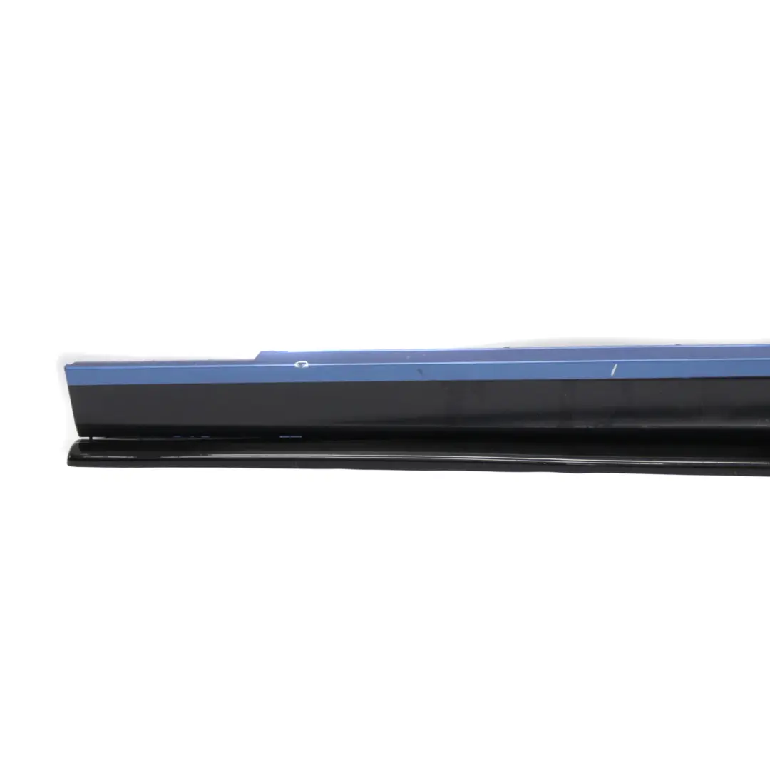 Side Skirt M Sport Sill Strip Left N/S Estorilblau Blue Metallic - B45 to BMW F20 with Part number 8056815 BMW F20 Side Skirt M Sport Sill Strip Left N/S Estorilblau Blue Metallic - B45 - SKU 8056815-EB2 - Part number 8056815
