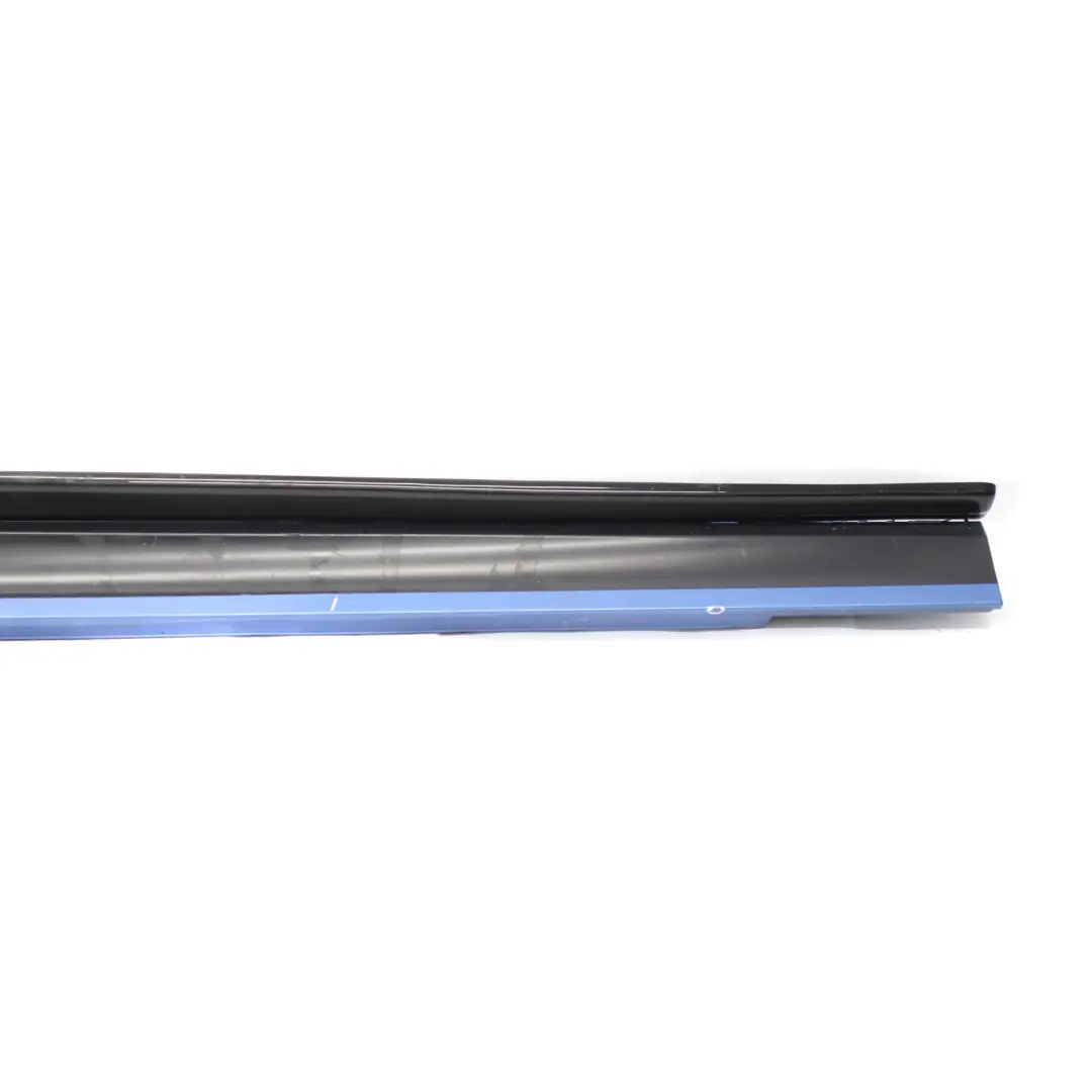 Side Skirt M Sport Sill Strip Left N/S Estorilblau Blue Metallic - B45 BMW F20 - SKU 8056815-EB2 - Part number 8056815