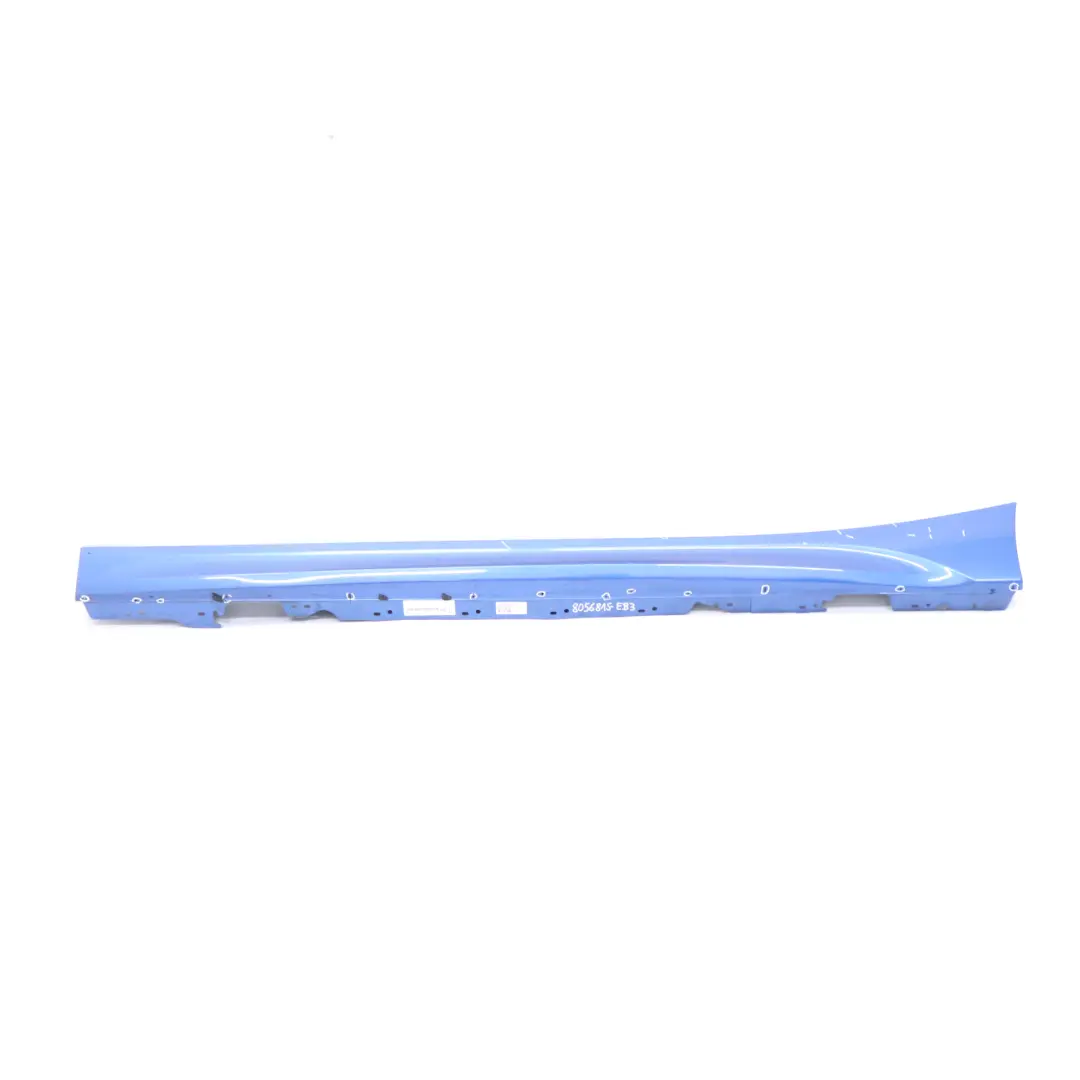  Faldón lateral BMW F20 M Sport Sill Strip Izquierdo Estorilblau Azul - B45 - SKU 8056815-EB3 - Número de pieza 8056815