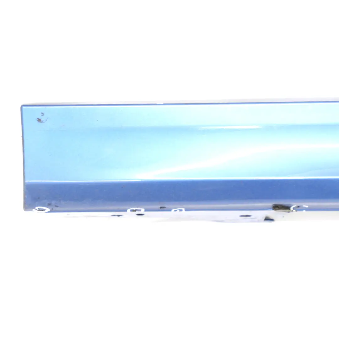Side Skirt M Sport Sill Strip Left N/S Estorilblau Blue Metallic - B45 to BMW F20 with Part number 8056815 BMW F20 Side Skirt M Sport Sill Strip Left N/S Estorilblau Blue Metallic - B45 - SKU 8056815-EB3 - Part number 8056815