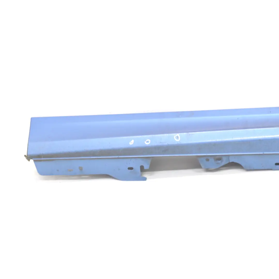 BMW F20 Side Skirt M Sport Sill Strip Left N/S Estorilblau Blue Metallic - B45 - SKU 8056815-EB4 - Part number 8056815