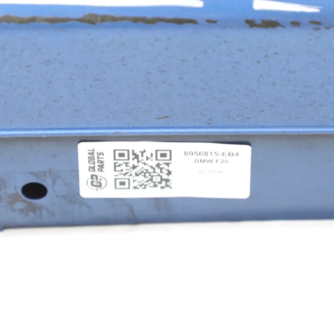 BMW F20 Próg Nakładka Listwa M-Pakiet Estorilblau Blue Metallic - B45 - SKU 8056815-EB4 - Numer Części 8056815
