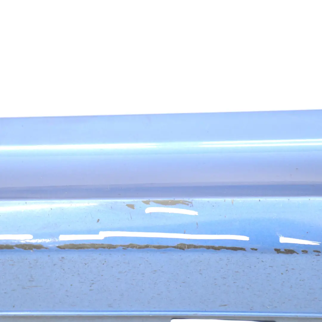 BMW F20 Side Skirt M Sport Sill Strip Left N/S Estorilblau Blue Metallic - B45 - SKU 8056815-EB4 - Part number 8056815