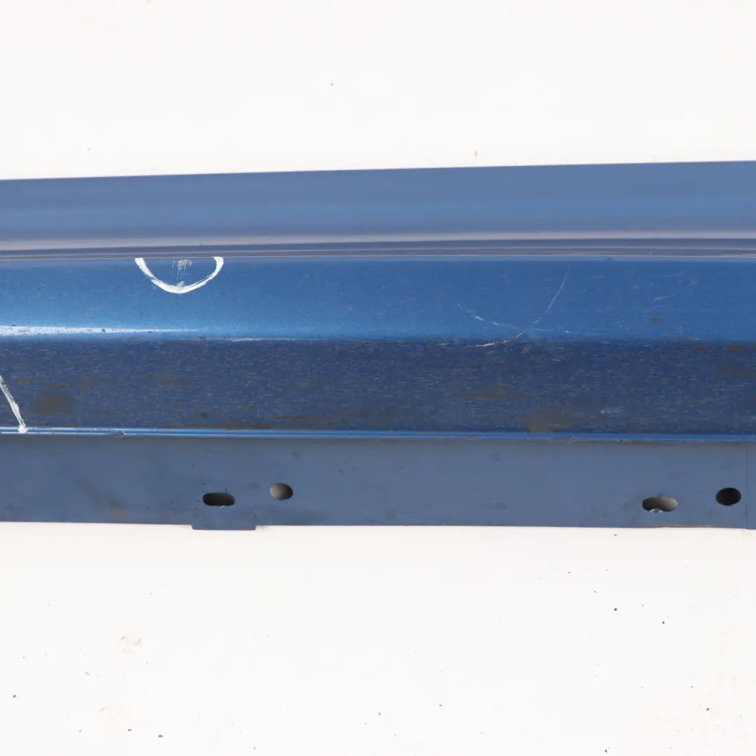 BMW 1 Series F20 M Sport Sill Strip Side Skirt Left N/S Estorilblau Blue - B45 - SKU 8056815-EB - Part number 8056815