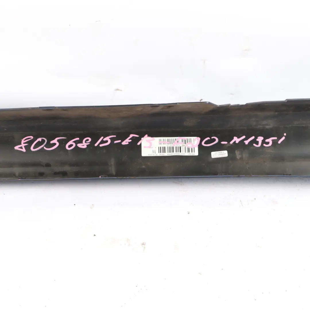Sill Strip Side Skirt Left N/S Estorilblau Blue - B45 to BMW 1 Series F20 M Sport with Part number 8056815 BMW 1 Series F20 M Sport Sill Strip Side Skirt Left N/S Estorilblau Blue - B45 - SKU 8056815-EB - Part number 8056815