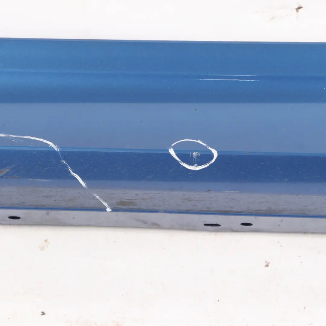 Sill Strip Side Skirt Left N/S Estorilblau Blue - B45 to BMW 1 Series F20 M Sport with Part number 8056815 BMW 1 Series F20 M Sport Sill Strip Side Skirt Left N/S Estorilblau Blue - B45 - SKU 8056815-EB - Part number 8056815