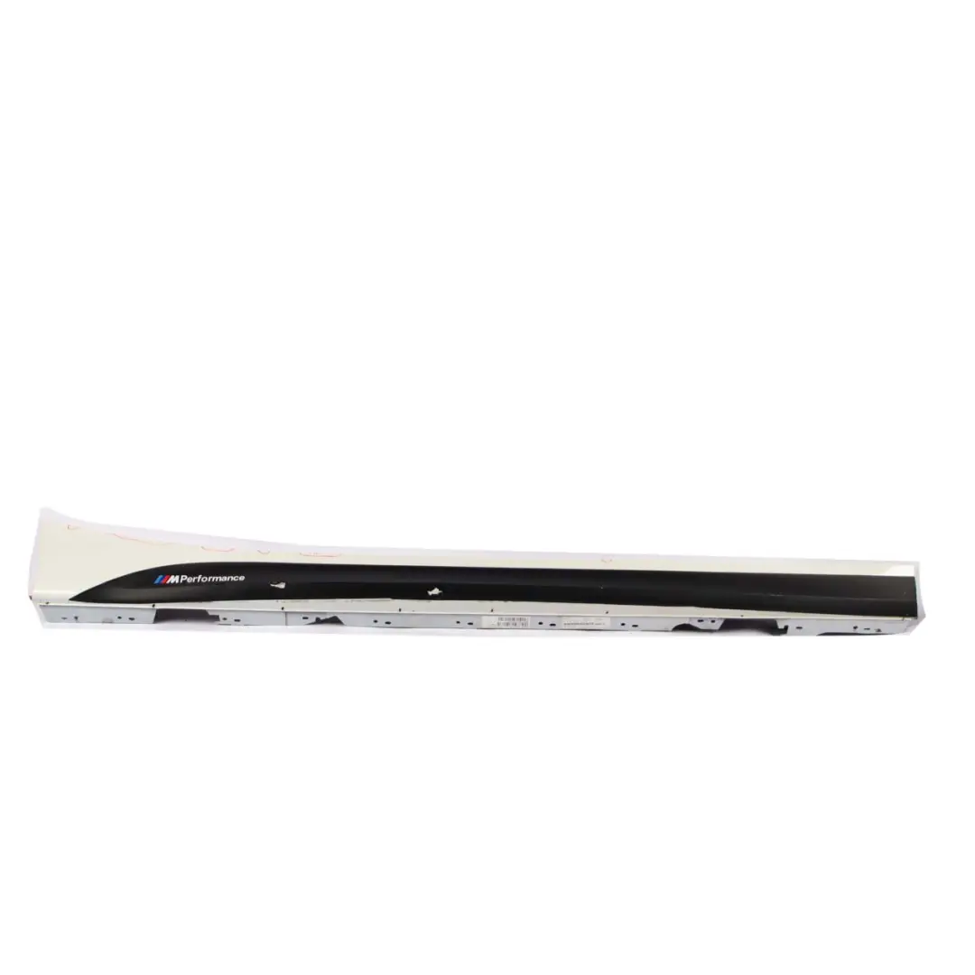 Side Skirt BMW F20 M Sport Sill Strip Cover Right O/S Alpine White - 300 to with Part number 8056816 Side Skirt BMW F20 M Sport Sill Strip Cover Right O/S Alpine White - 300 - SKU 8056816-AW1 - Part number 8056816