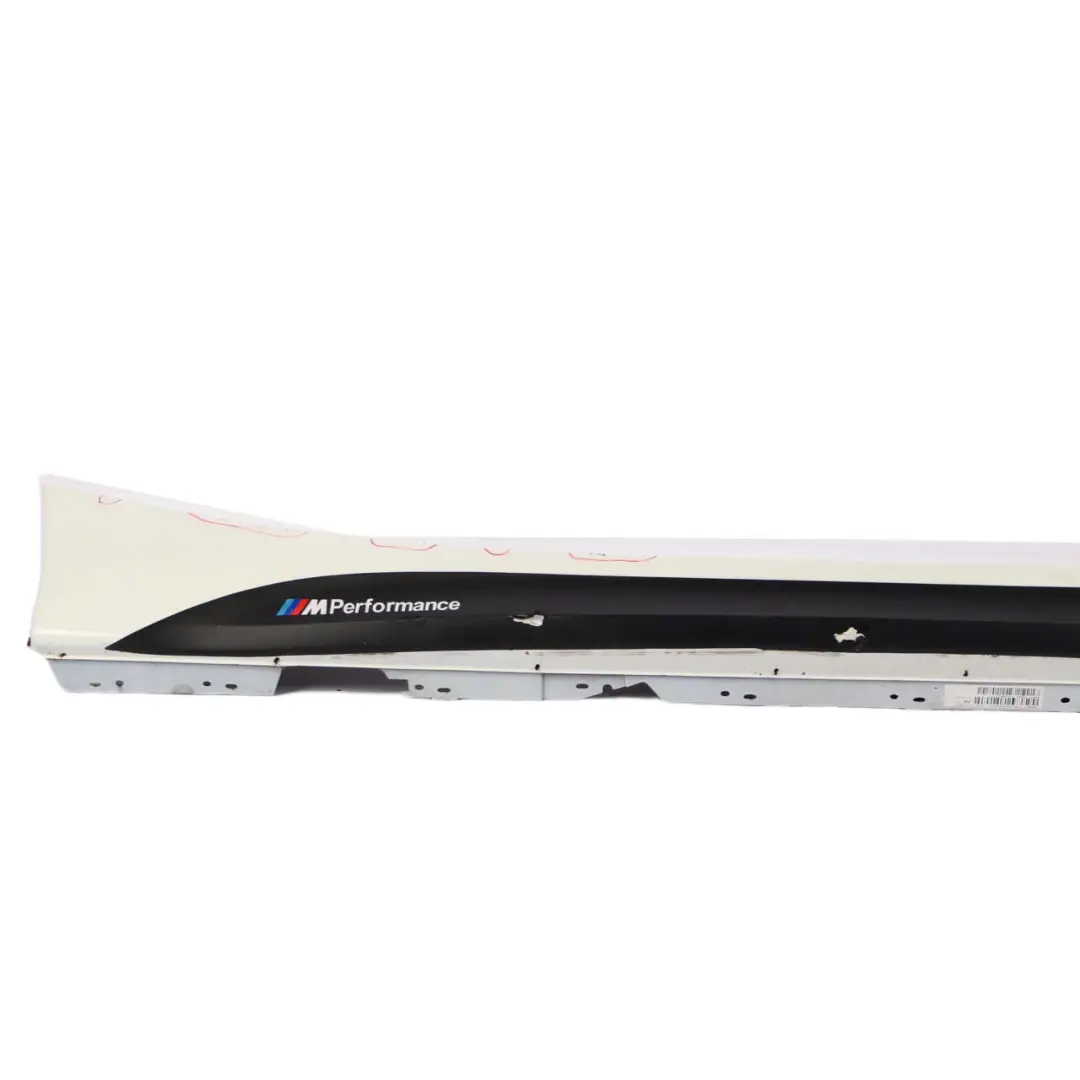  Side Skirt BMW F20 M Sport Sill Strip Cover Right O/S Alpine White - 300 - SKU 8056816-AW1 - Part number 8056816