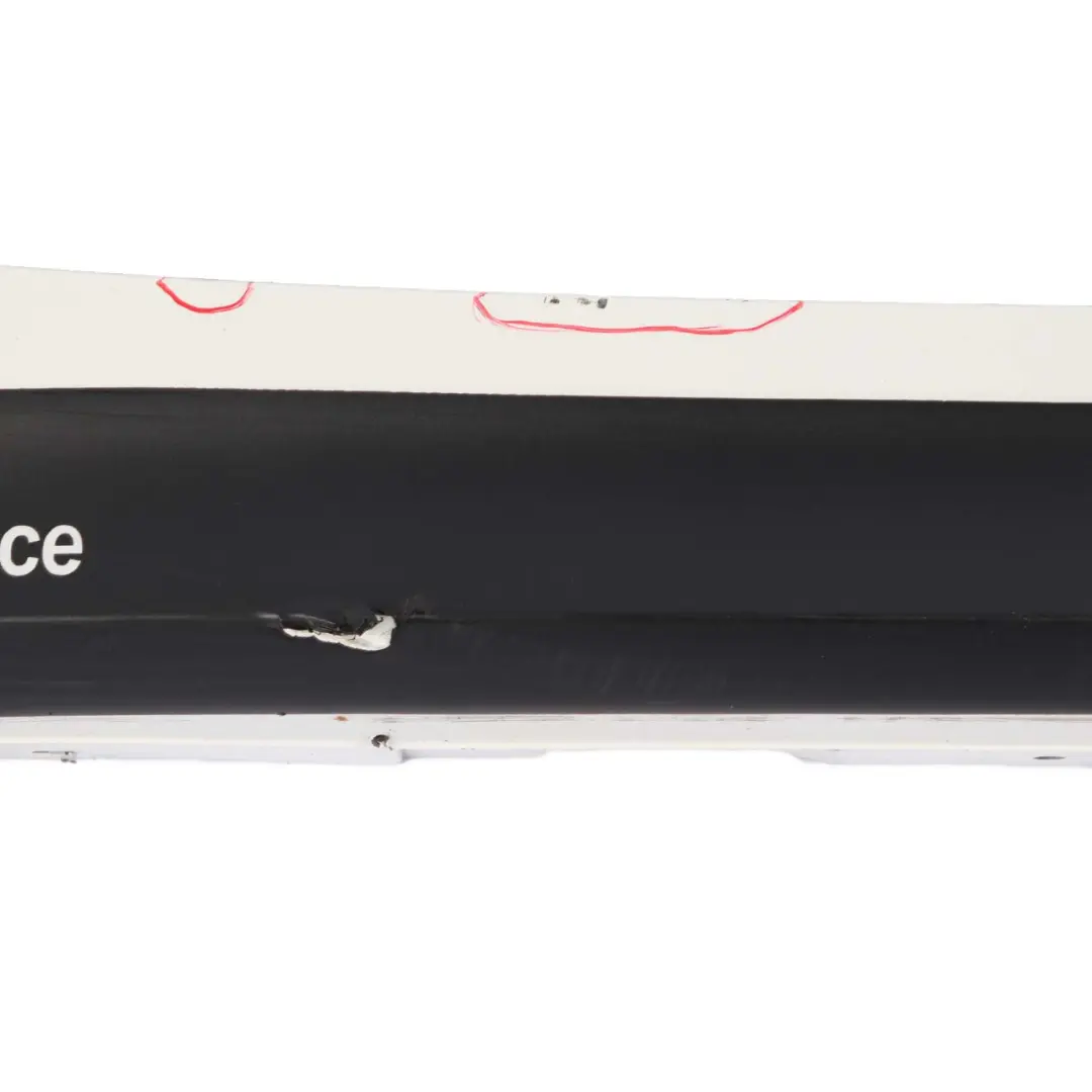 Side Skirt BMW F20 M Sport Sill Strip Cover Right O/S Alpine White - 300 to with Part number 8056816 Side Skirt BMW F20 M Sport Sill Strip Cover Right O/S Alpine White - 300 - SKU 8056816-AW1 - Part number 8056816