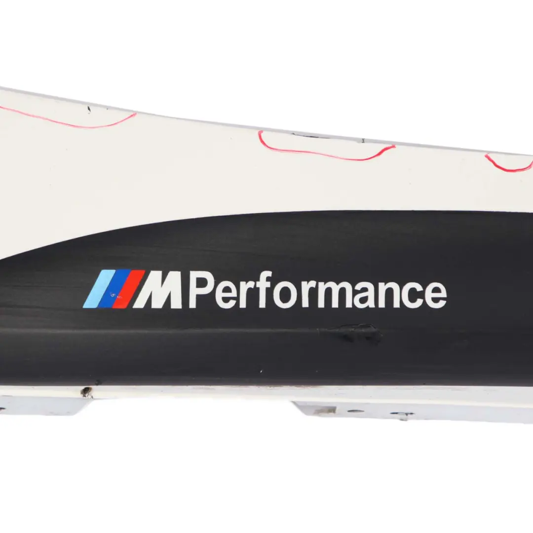 Side Skirt BMW F20 M Sport Sill Strip Cover Right O/S Alpine White - 300 to with Part number 8056816 Side Skirt BMW F20 M Sport Sill Strip Cover Right O/S Alpine White - 300 - SKU 8056816-AW1 - Part number 8056816