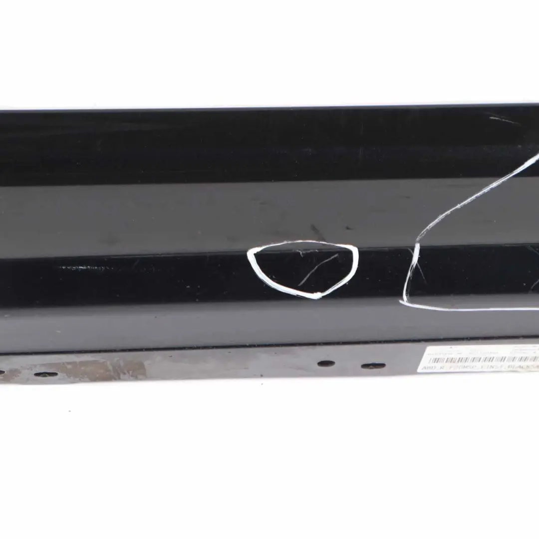 Side Skirt Cover M Sport Sill Strip Right O/S Black Sapphire - 475 to BMW F20 with Part number 8056816 BMW F20 Side Skirt Cover M Sport Sill Strip Right O/S Black Sapphire - 475 - SKU 8056816-BS3 - Part number 8056816