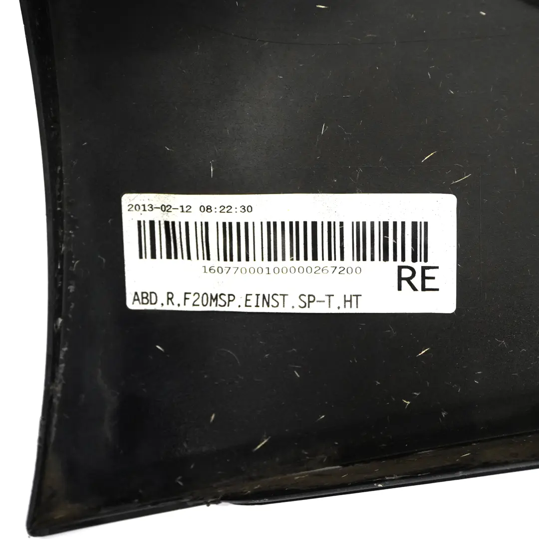 BMW F20 Próg Prawy M-Pakiet Listwa Nakładka Progowa Black Sapphire - 475 - SKU 8056816-BS4 - Numer Części 8056816