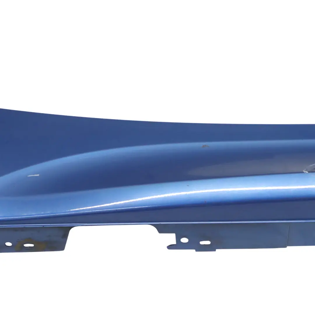 BMW F20 M Sport Rivestimento gonna laterale striscia destra Estorilblau Blu B45 - SKU 8056816-EB1 - Numero di parte 8056816